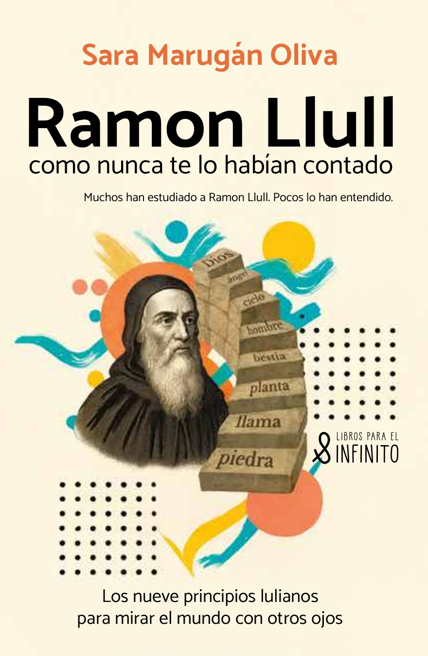 Coberta de «Ramon Llull como nunca te lo habían contado», de Sara Marugán Oliva