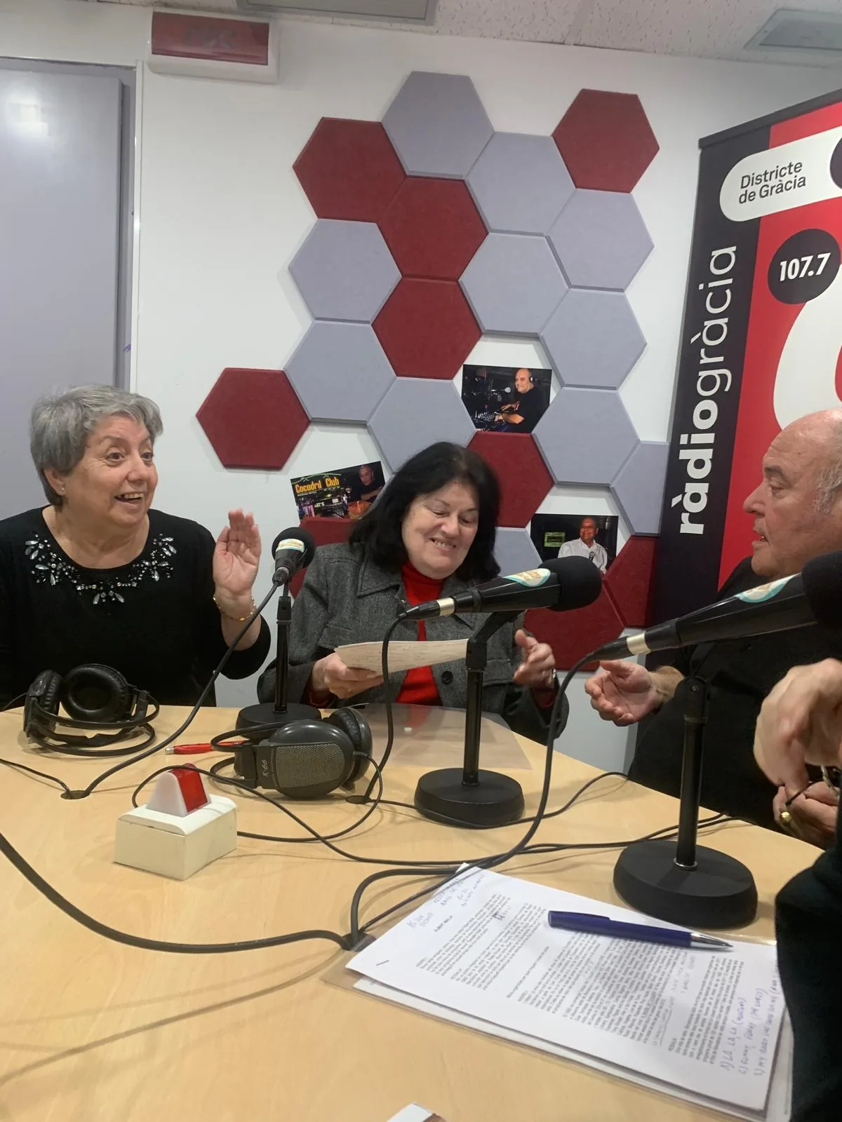 Sara Marugan, invitada al programa «Gracienques» de Ràdio Gràcia (2)