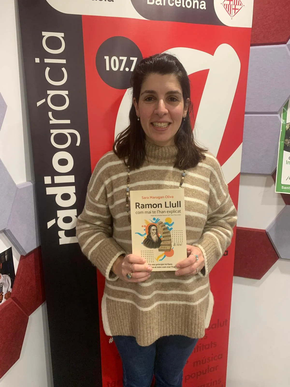 Sara Marugan, invitada al programa «Gracienques» de Ràdio Gràcia (5)