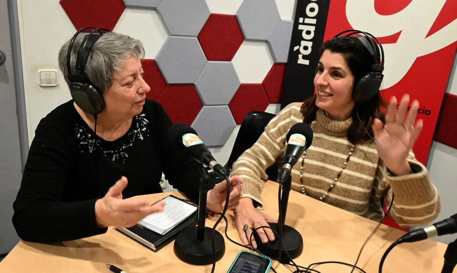 Sara Marugan, invitada al programa «Gracienques» de Ràdio Gràcia (6)