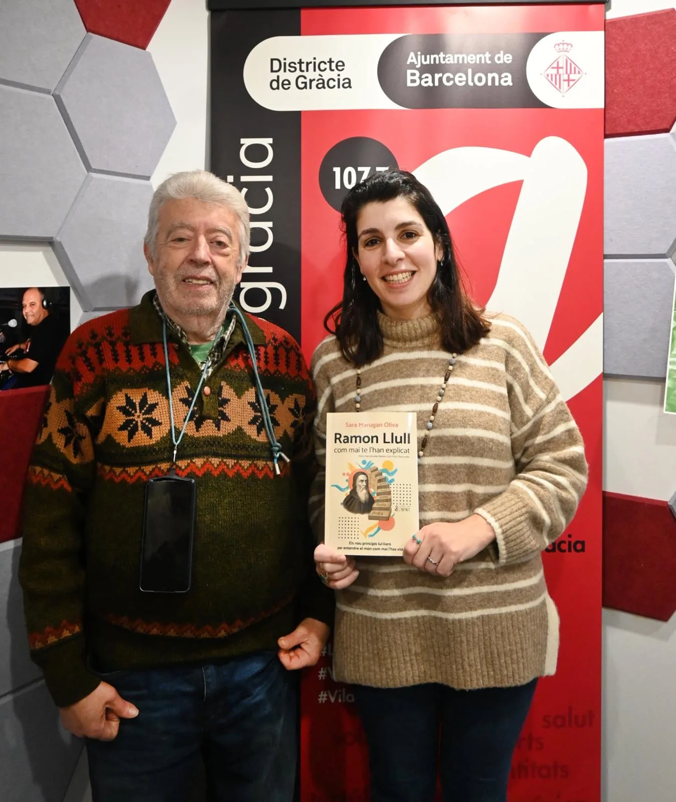 Sara Marugan, invitada al programa «Gracienques» de Ràdio Gràcia (8)