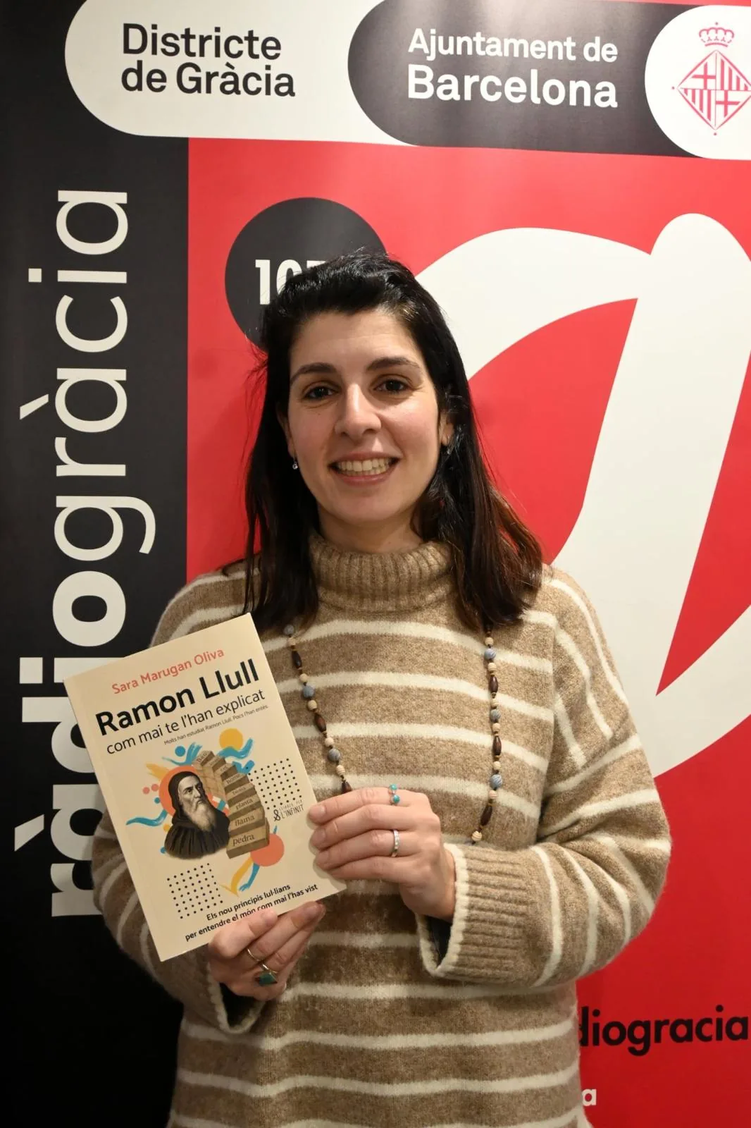 Sara Marugan, invitada al programa «Gracienques» de Ràdio Gràcia (10)