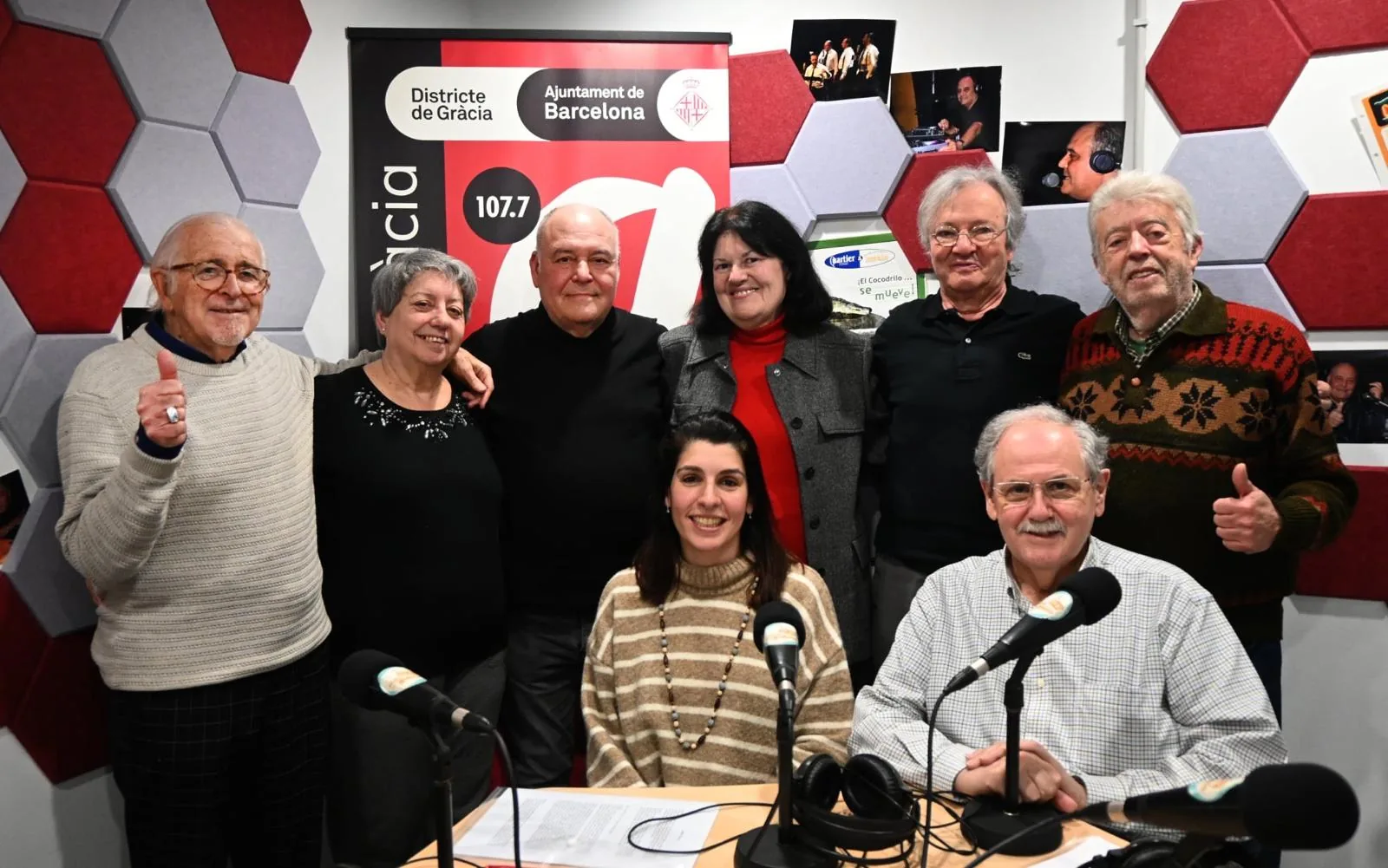 Sara Marugan, invitada al programa «Gracienques» de Ràdio Gràcia (11)